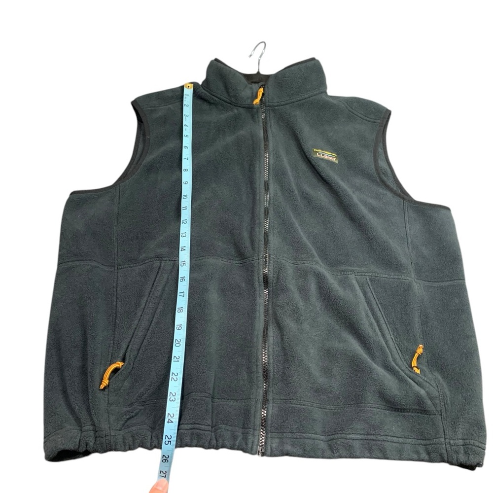 LL Bean Fleece Vest Size XXL Reg - Picture 6 of 10